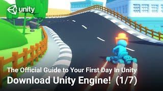 Download Unity Engine (Official Unity Tutorial)