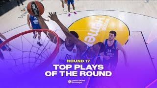 Top 10 Plays | Electrifying RS Round 17 | 2024-25 Turkish Airlines EuroLeague