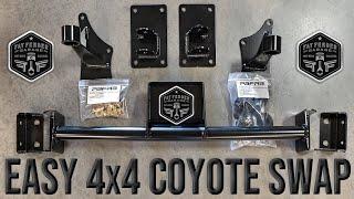 How to fit a Coyote in your 4x4 Truck [DIY]