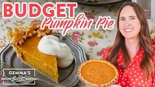 Best Pumpkin Pie Recipe for LESS than $6!