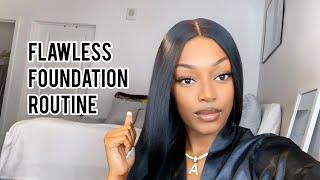 FLAWLESS FOUNDATION ROUTINE| Lavish Lana