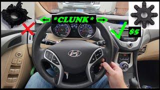 GOT CLUNK? HYUNDAI/KIA ELECTRIC STEERING FLEX COUPLER