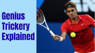 The Federer Fake Dropshot - How It's Executed!