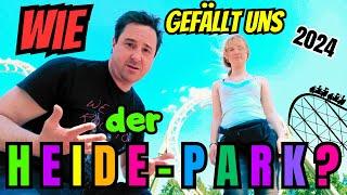 NACH JAHREN ENDLICH WIEDER HEIDE-PARK! Was finden wir gut? Was finden wir schlecht? Ein Tag im Park!