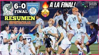 México Femenil vs Guatemala Femenil Centro Caribe Sports  Semifinal !VAMOS POR LA DE ORO!  6-0