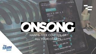 Hands Free Control of All Your Charts with OnSong | NAMM 2022