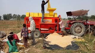 మొక్కజొన్న యంత్రం RSHAKTIMAN Maize Thresher without Elevator  +91-7409853561 / 7409455577