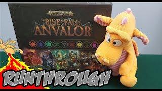 Warhammer: Age of Sigmar – The Rise & Fall of Anvalor - Gameplay Runthrough