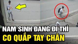 Nam sinh bất ngờ bị tụt canxi, Anh trai XĂM TRỔ  phản ứng tuyệt vời | Hài tin việt |  Tô Tin Tức 