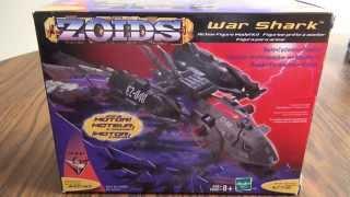 Zoids War Shark Unboxing