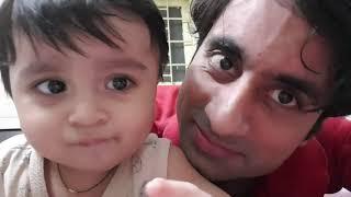 Arnav is with his Dad doing same reaction after 2 years (25/09/2021) (3 years old)