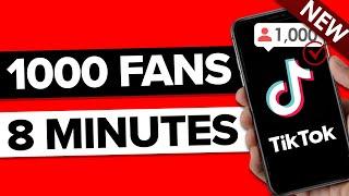 How To Get 1000 Followers on TikTok in 8 Minutes 2024 (WITH PROOF)