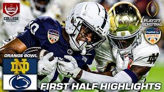 CFP Semifinal HALFTIME HIGHLIGHTS: Notre Dame Fighting Irish vs. Penn State Nittany Lions | ESPN CFB