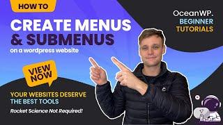  How to Add a Menu and Submenu Items to a WordPress Website