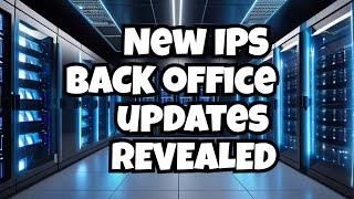 Unveiling the Latest Infinity Processing System Back Office Enhancements (April 2024)