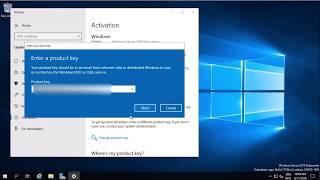 How to Rename & Activate Windows Server 2019.