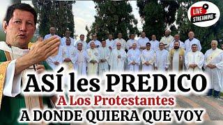 Padre Luis Toro ENSEÑA Las TÉCNICAS para EVANGELIZAR a Los PROTESTANTES ¿Qué Dice la BIBLIA?