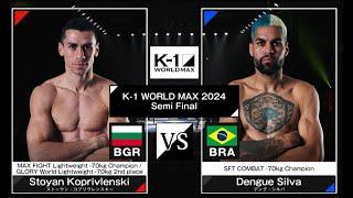 Stoyan Koprivlenski VS Dengue Silva | FULL FIGHT | K-1 WORLD MAX - Jul.07, 2024