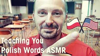 I'm teaching you Polish phrases. ASMR Trigger Words / PL-EN LESSON