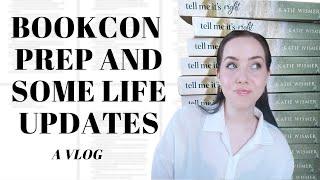 Romantasy Book Con Prep & Some Life Updates // a vlog