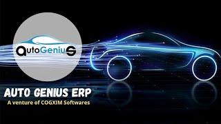 Auto Genius ERP - Cloud Software for Automobile/Electric Vehicle/Multibrand Workshop/Showroom/Garage