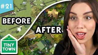 We finished building Tiny Town!  Sims 4 TINY TOWN  Orange #21