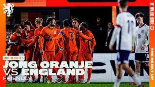 Big test in Almere! 󠁧󠁢󠁥󠁮󠁧󠁿 | Highlights Jong Oranje - England