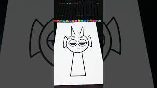 Incredibox Sprunki  Ryan Lopez/Coloring Pages #sprunki #shorts #incredibox