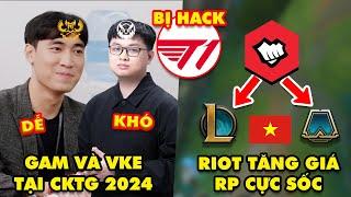 Update LMHT: Riot tăng giá RP khiến game thủ Việt khóc thét, GAM và VKE bốc thăm tại CKTG 2024