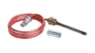 Honeywell Replacement Thermocouple for Gas Furnaces, Boilers, and Water (CQ100A1021)