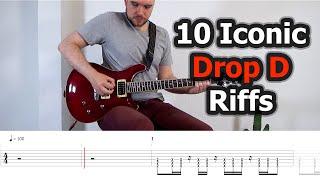 10 Iconic Drop D Guitar Riffs (with Tabs)