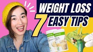 7 Easy Herbalife Tips For Weight Loss - Achieve Results Now