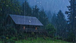 Rain Sounds For Relaxing Your Mind And Sleep tonight - Rain On An Ancient Roof For Perfect Sleeping