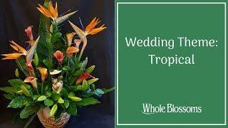 Order Beautiful Tropical Flowers for Wedding Themes & Decor