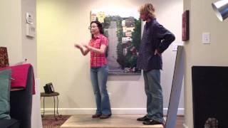 #13 - Feets On Tutorial in Flatfoot dancing - Miss Moonshine's Buckdance lesson with Max