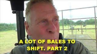 A LOT OF BALES TO SHIFT.PART 2