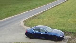 Maserati Ghibli Drohne 4k
