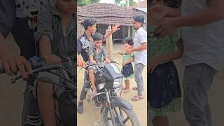 Bike se utar diya #tiktokvideo #funny comidy #sukhasan ka star