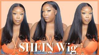 Blunt Cut Flipped Ends Tutorial Ft.  13x 4 SHEIN Wig | Nizzy Mac