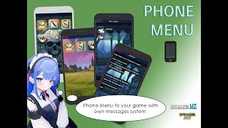 Smartphone in your RPG game? Phone Menu - RPG Maker plugin overview