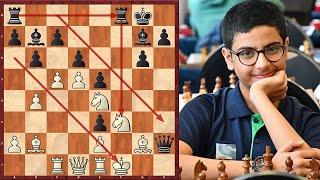 Indian GM plays a fantastic attacking game!