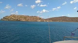 Boat to Spinalonga, Lasithi, Crete Island