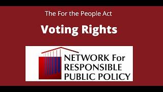 For the People Act Explained: Voting Rights