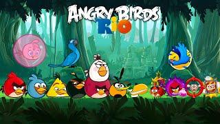 Angry Birds Rio - All Birds & Power-Ups Abilities Gameplay (2024)