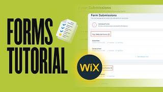 How To Create Custom Forms on Wix (Step by Step) | Wix Forms Tutorial