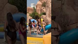 Water Park Dream  Holiday -Aquapark Swimming Pool Hot Day‍️ #waterpark #swimmingpool