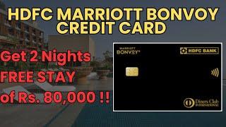 HDFC Marriott Bonvoy Credit Card Review 2025 | Get 2 FREE Nights in 2025 (Step-by-Step Guide)