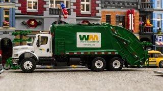 First Gear Freightliner M2 - McNeilus Rear Load Garbage Truck