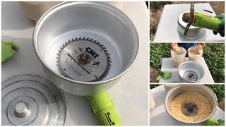 Grinder Corn  and all Seeds. Very Easy Make at Home | DIY