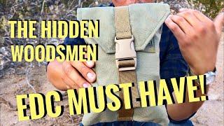 The Hidden Woodsmen Belt Pouch Review / Portable Survival Kit!